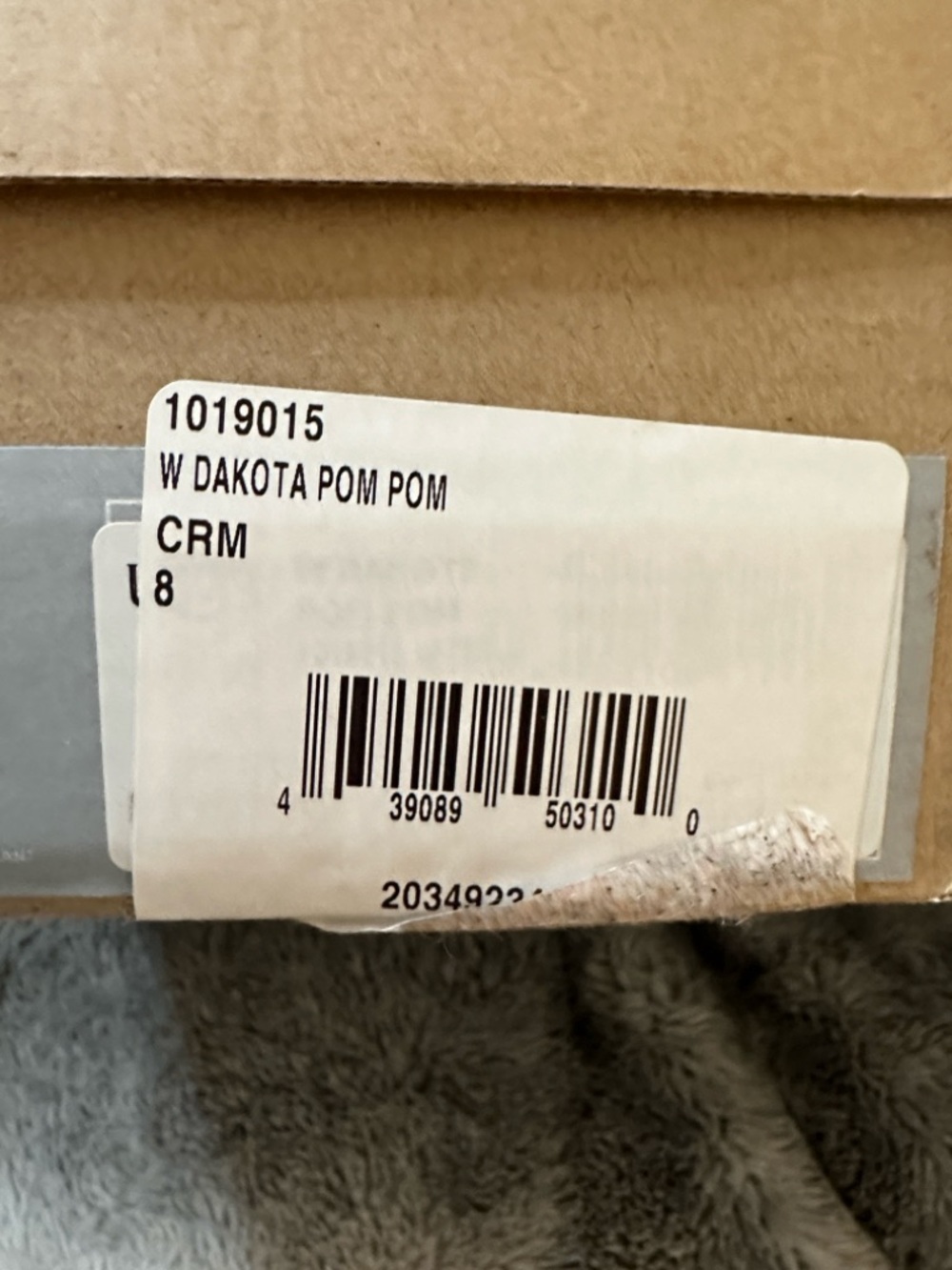 UGG Women's Pom Pom Moccasin Slippers in Chestnut - Picture 5 of 6